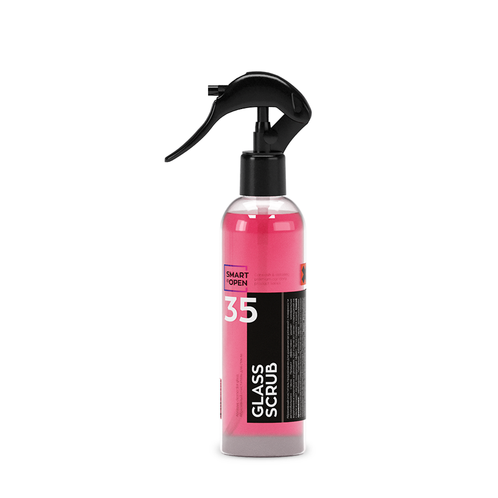 Абразивный очиститель для стекла SMART GLASS SCRUB 35 (0,25л) ЧЗ