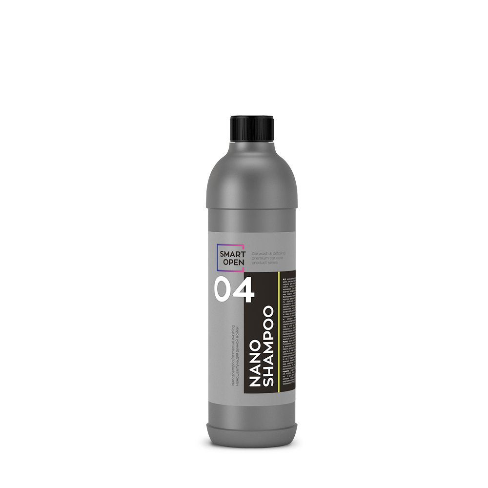 Наношампунь для ручной мойки SMART NANO SHAMPOO 04 (0,5л) ЧЗ