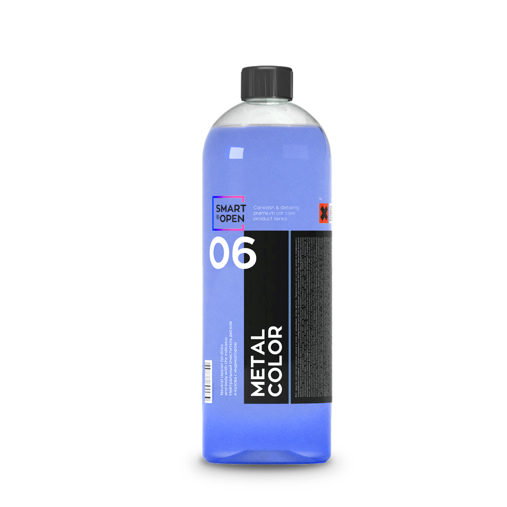 Нейтральный очиститель дисков и кузова с индикатором SMART METAL COLOR 06 (1л) ЧЗ