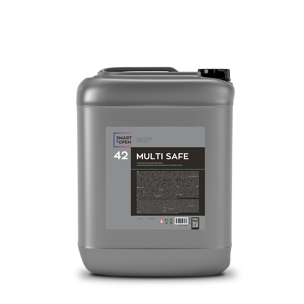 Средство для бесконтактной мойки автотранспорта SMART MULTI SAFE 42 (5л)