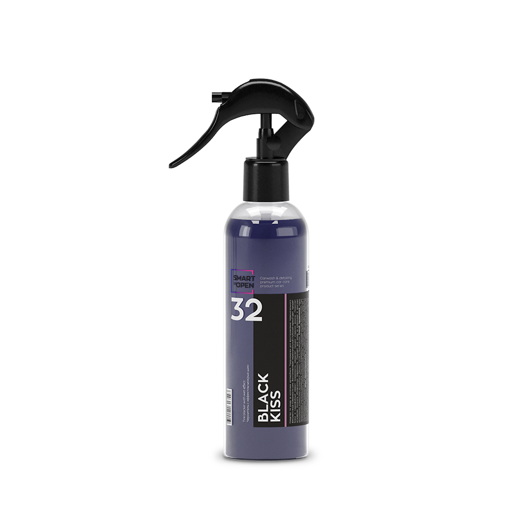 Чернитель с эффектом мокрых шин SMART BLACK KISS 32 (0,25л)