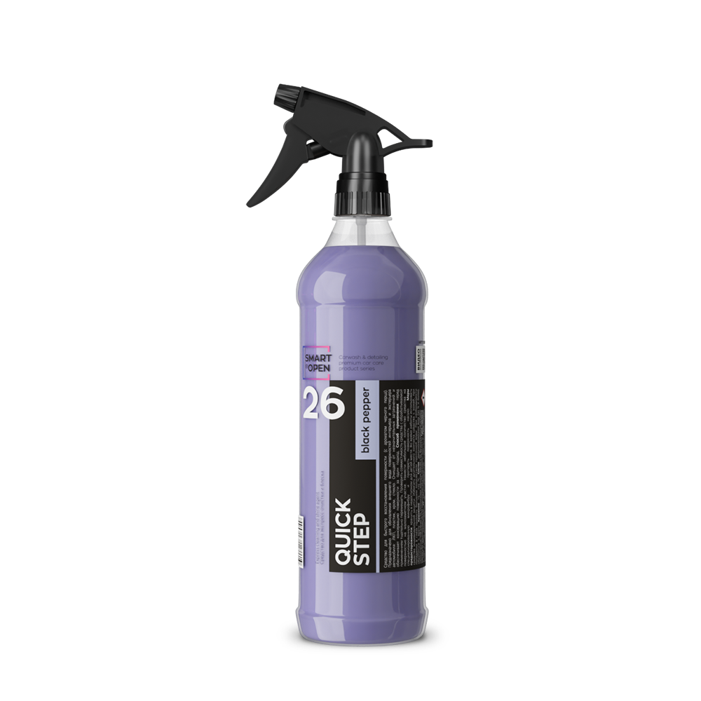 Средство для экспресс - очистки и блеска SMART QUICK STEP BLACK PEPPER 26 (0,5л) ЧЗ