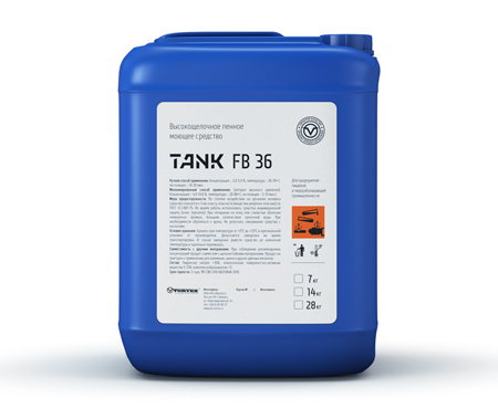 TANK FB 36 Профессиональное щелочное моющее средство 