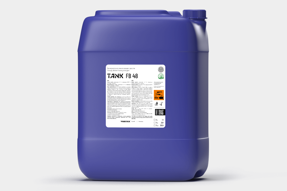 Высокощелочное пенное моющее средство TANK FB48 (28кг) 