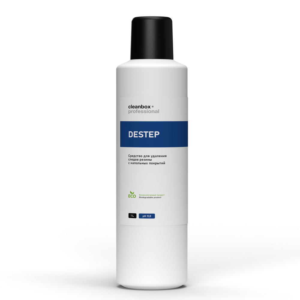 Средство для удаления следов резины с напольных покрытий CleanBox Professional DESTEP (1л)