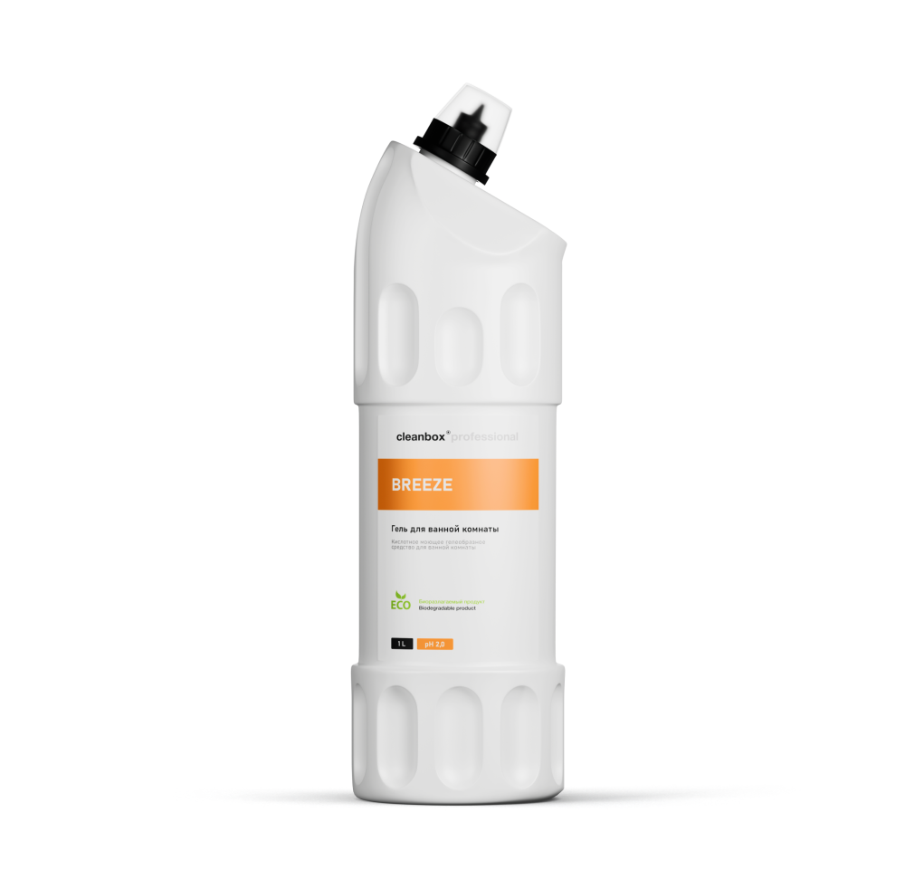 Кислотное моющее гелеобразное средство для ванной комнаты CleanBox Professional BREEZE (1л)
