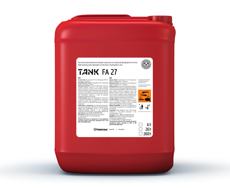 TANK FA 27 Кислотное высокопенное моющее средство