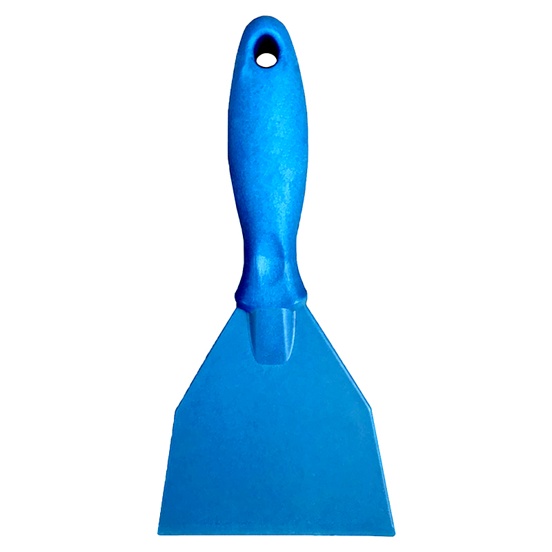 Скребок ручной, 215*73*25, синий