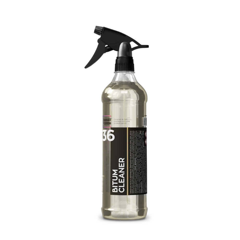 Деликатный очиститель битума, смолы и реагента SMART BITUM CLEANER 36 (0,5л)