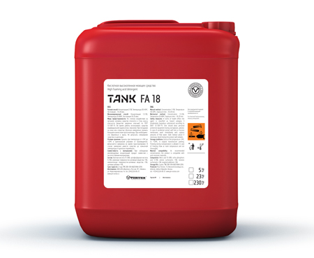TANK FA 18 Кислотное высокопенное моющее средство