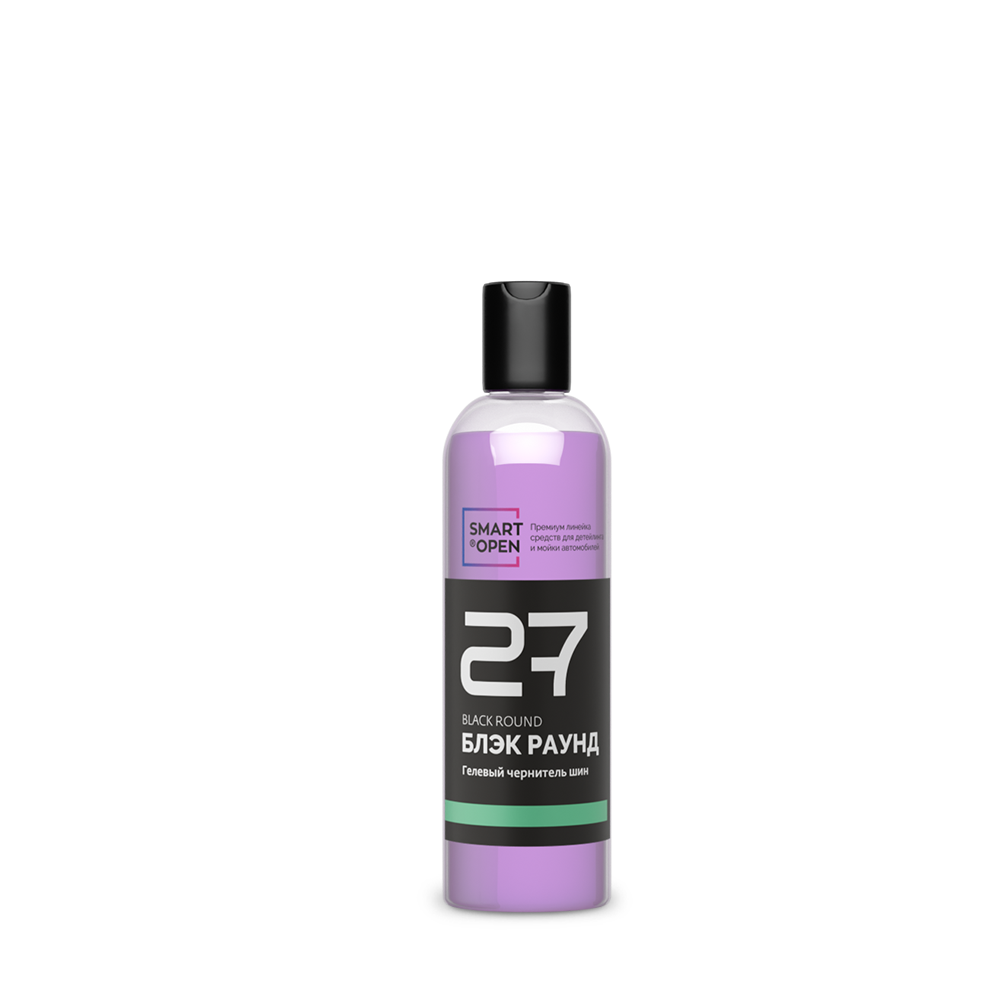 Гелевый чернитель шин SMART BLACK ROUND 27 (0,25л)